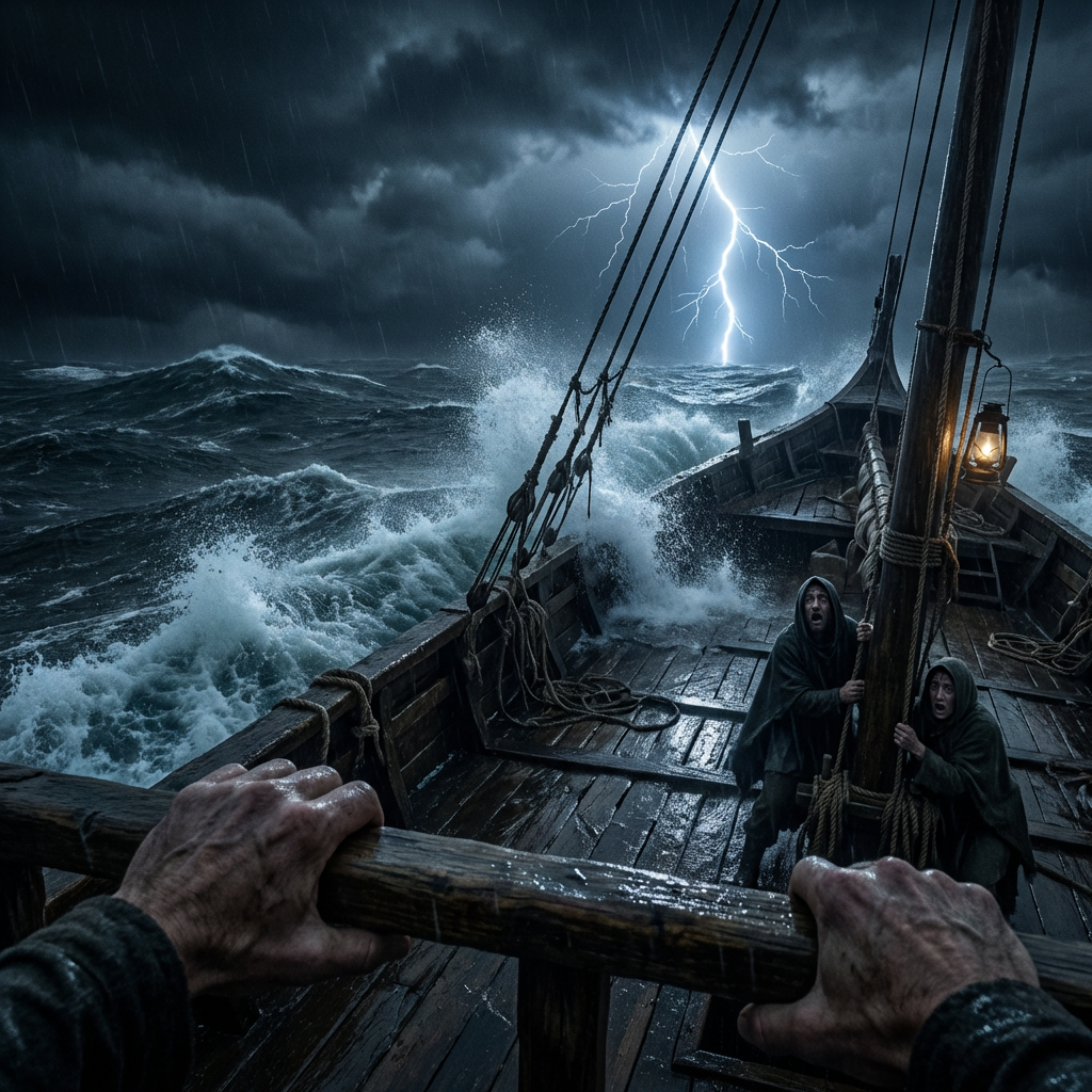 He Walks on What Would Sink You